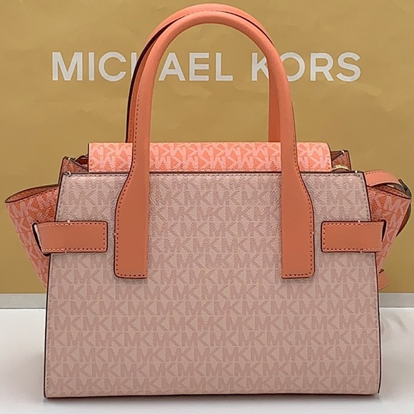 MICHAEL KORS
Carmen Medium Color-Block Logo Satchel color SHERBERT Multi - Picture 3 of 16